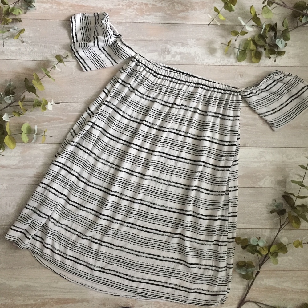 Spiritual Gangster Off the Shoulder Dress